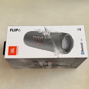 JBL Flip 6 Bluetooth Speaker - Gray